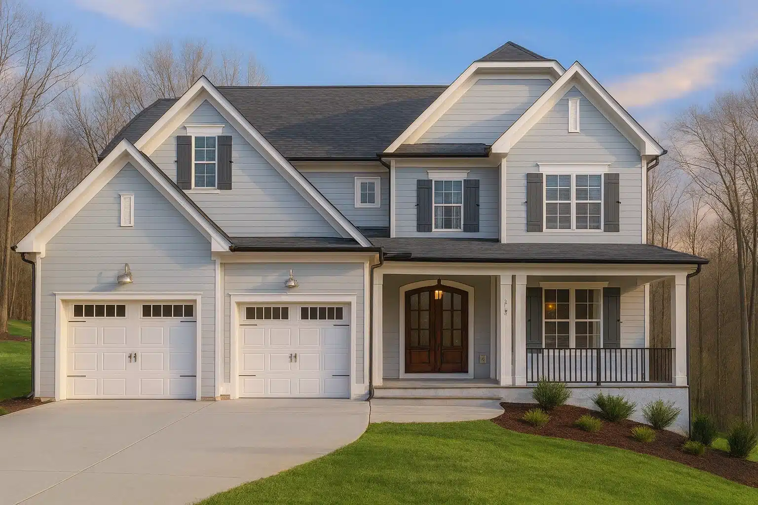Beautiful Craftsman Home Plan with Detailed Floor Designs