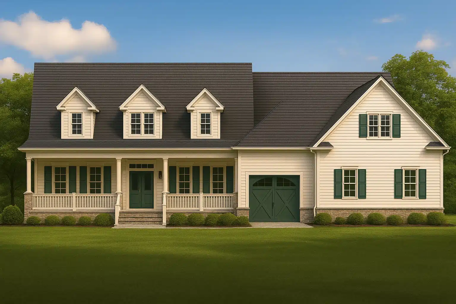 Beautiful Home Plan Blueprint with CAD Designs and Floor Plan