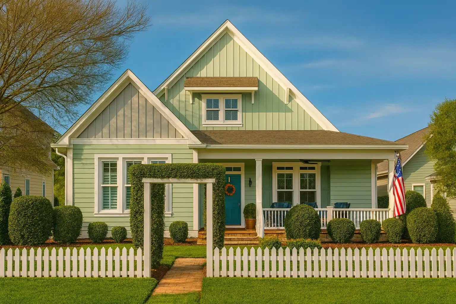 Charming 3-Bedroom Cottage House Plan with Open Design & Bonus Room