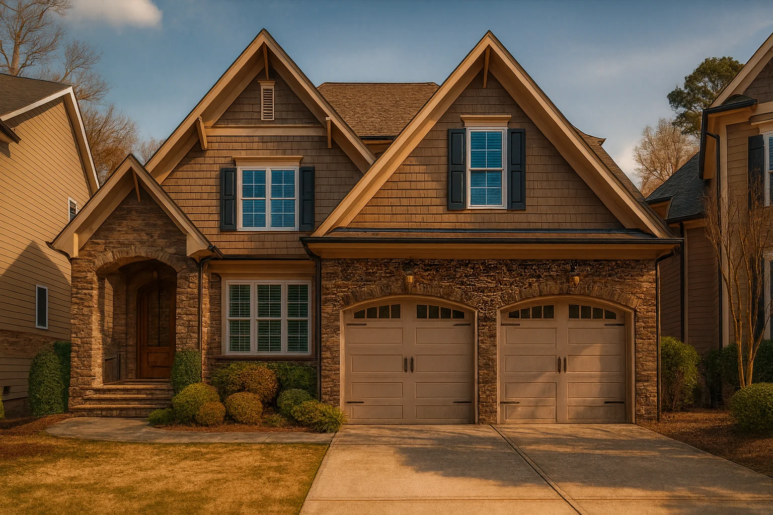 5-Bed, 5-Bath, 3,660 SF Craftsman Cottage House Plan
