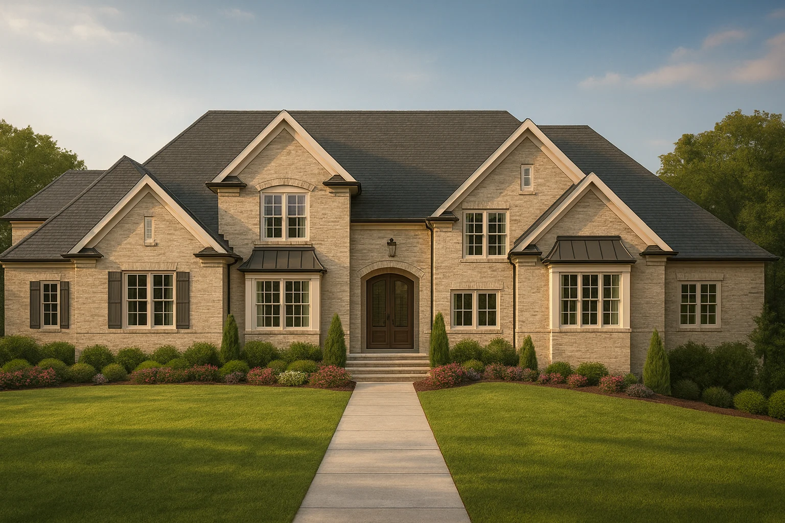 IMPORTANT Make the house as realistic as possible, landscape orientation, and display entire house. Do not cut off right or left side of house!