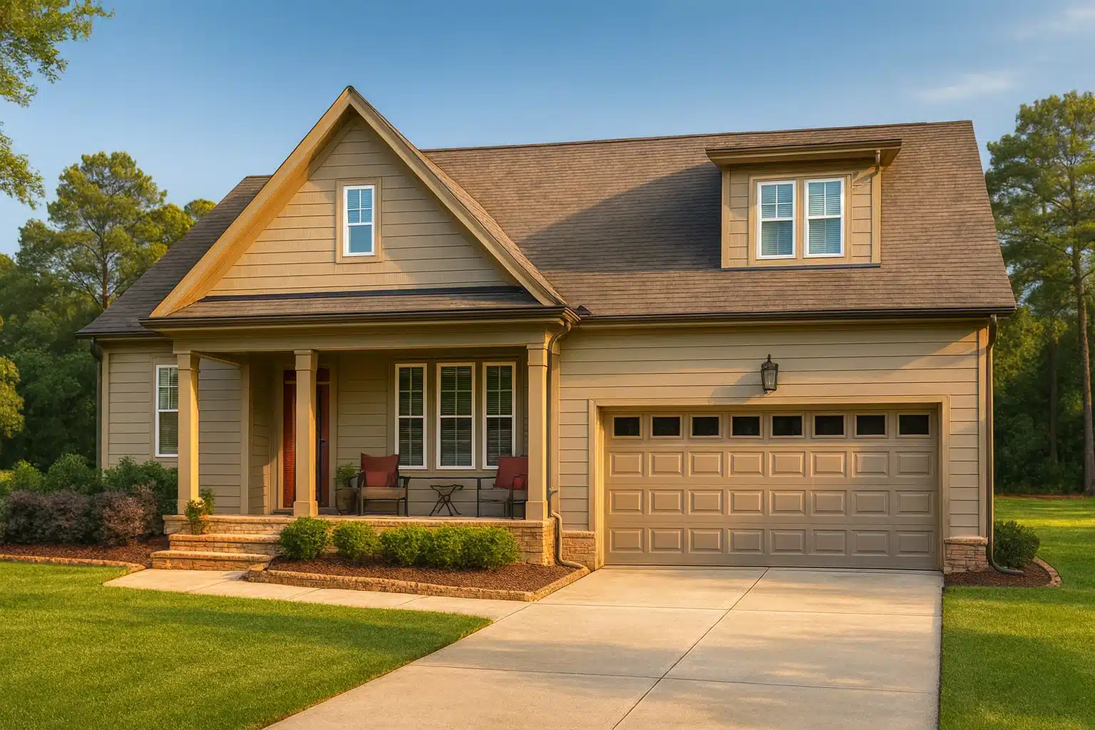 Classic 2-Story Family Home Plan with Modern Features