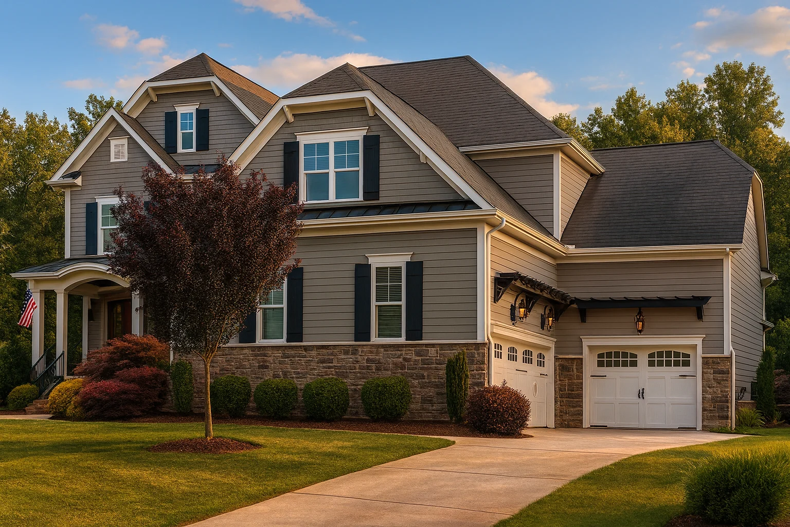 Craftsman house Plan: Spacious 2-Story Floor Blueprint Designs
