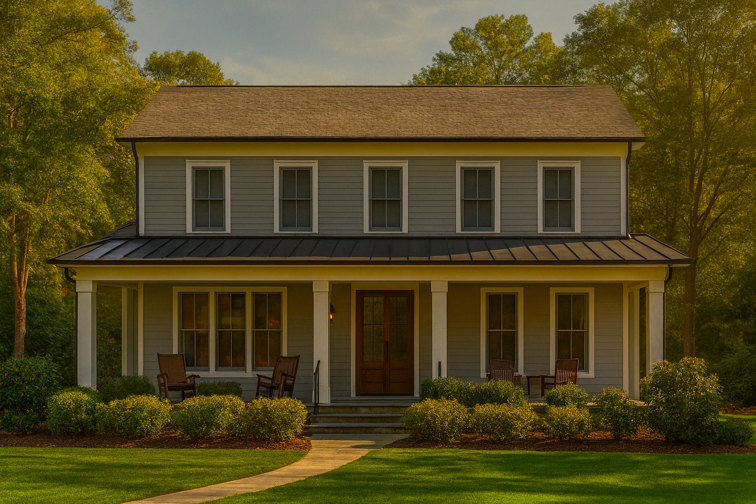 Craftsman-Style 3-Story Home Plan with Basement & CAD Design