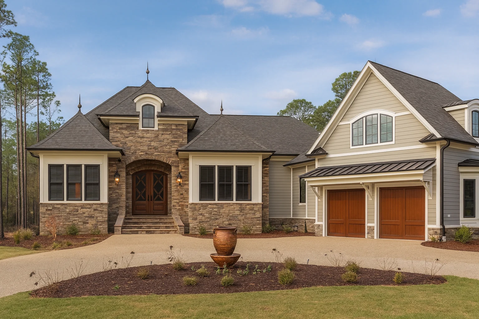 Custom house Plan with Detailed Architecture and Designs