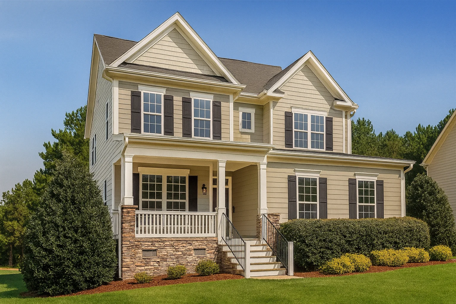 Custom House Plan with 4 Bedrooms, 3 Bathrooms, and CAD Blueprints