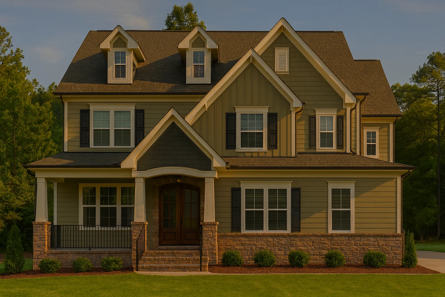 Customizable 2.5-Story House Blueprint with Stunning Features