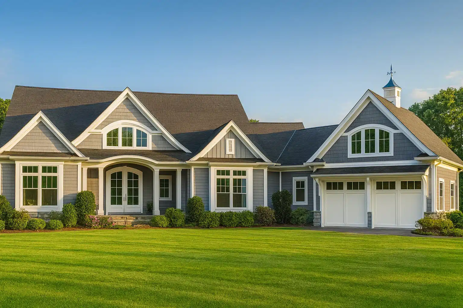 Customizable Home Plan with Open Floor Plan & Angled Garage