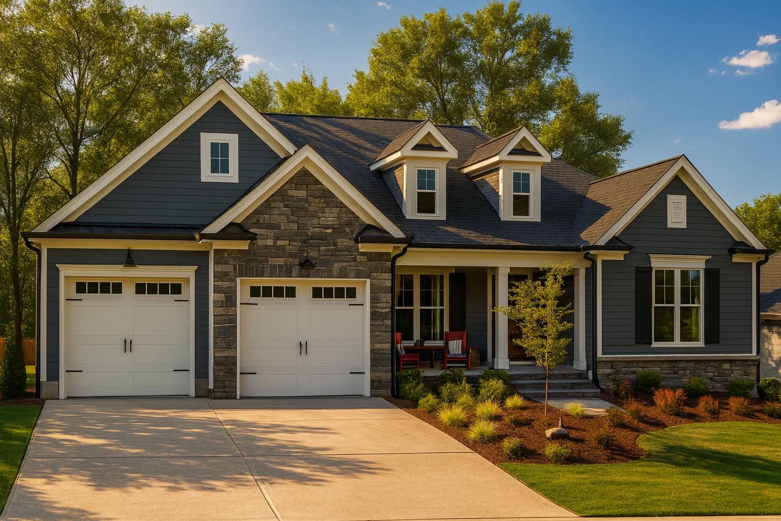 Elegant 2-Story House Plan with Craftsman Touch