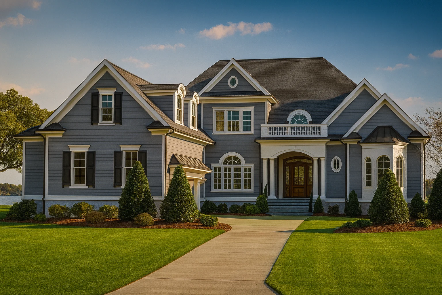 Elegant 2-Story House Plan with Traditional Charm & CAD Blueprint