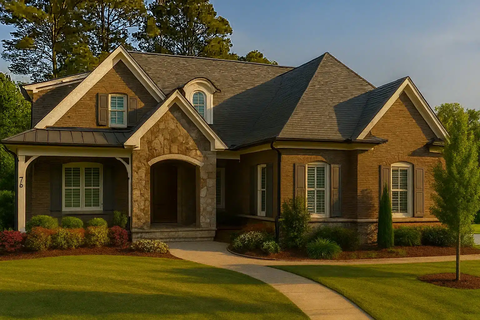 Exquisite 2-Story House Plan with 5 Bedrooms, 4 Baths & Open Layout