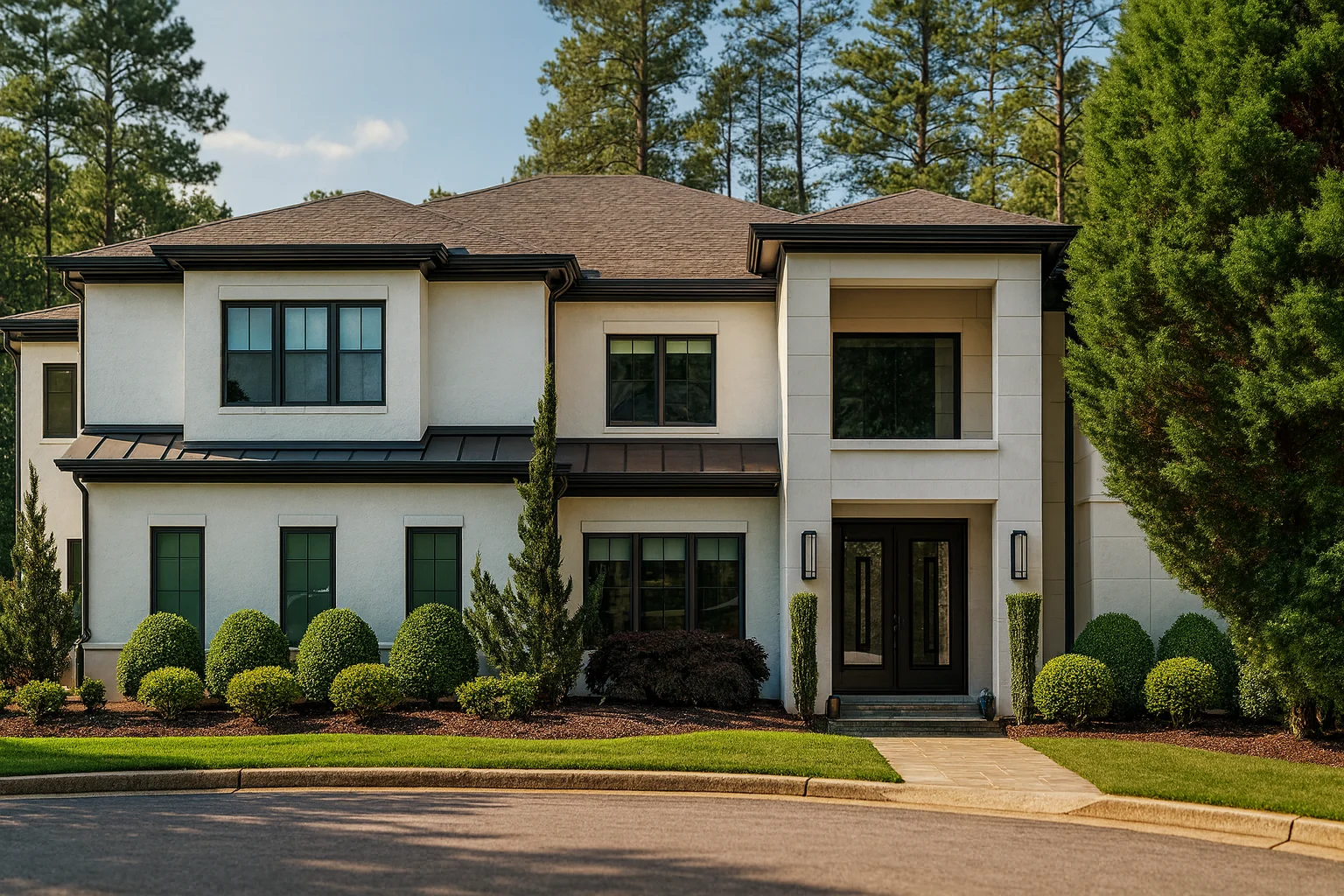 Modern Contemporary Home Plan – 4-Bed, 5-Bath, 4,693 SF
