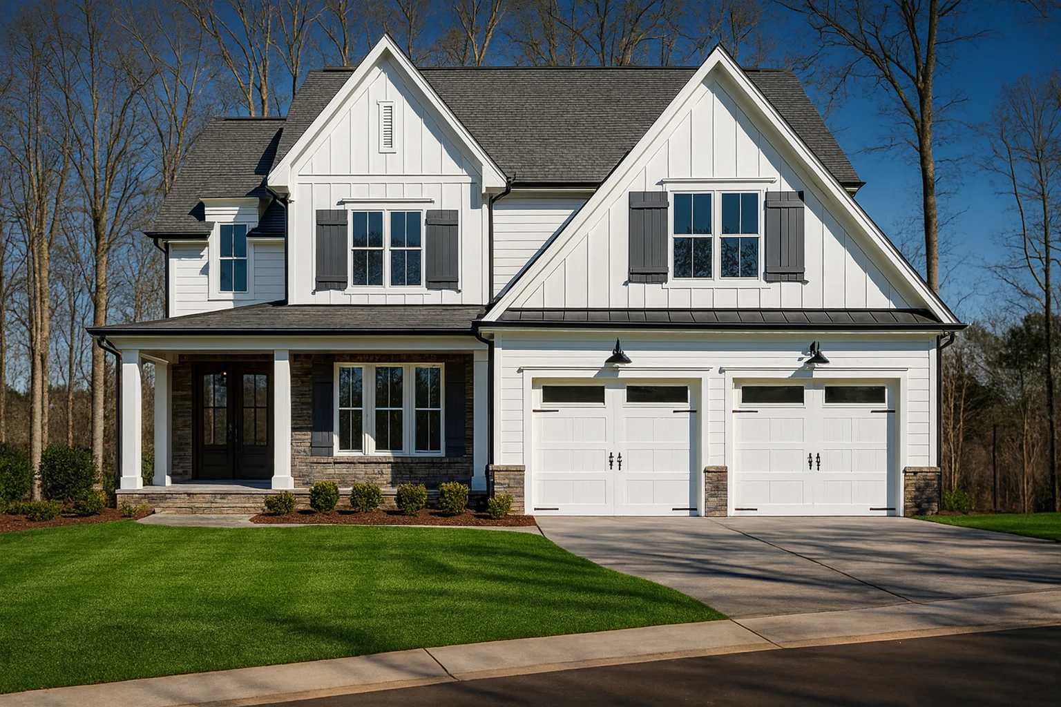 Modern Craftsman Floor Plan Stunning 2.5-Story House with 4 Bedrooms