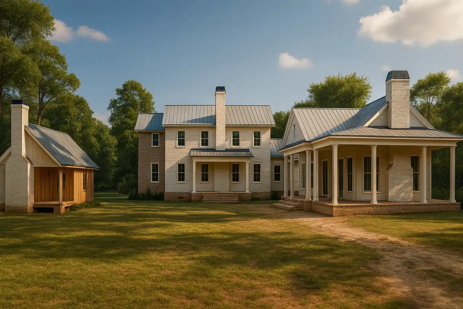 Southern-style house plan with 3,420 heated sq. ft.,