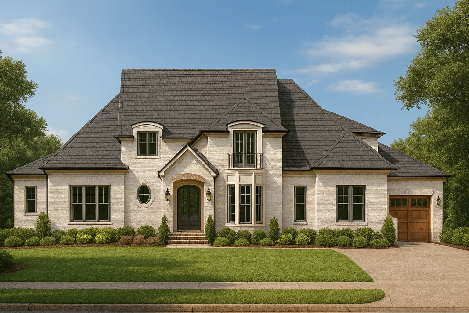 Spacious 3-Bedroom Home Plan with CAD Designs & Floor Blueprint