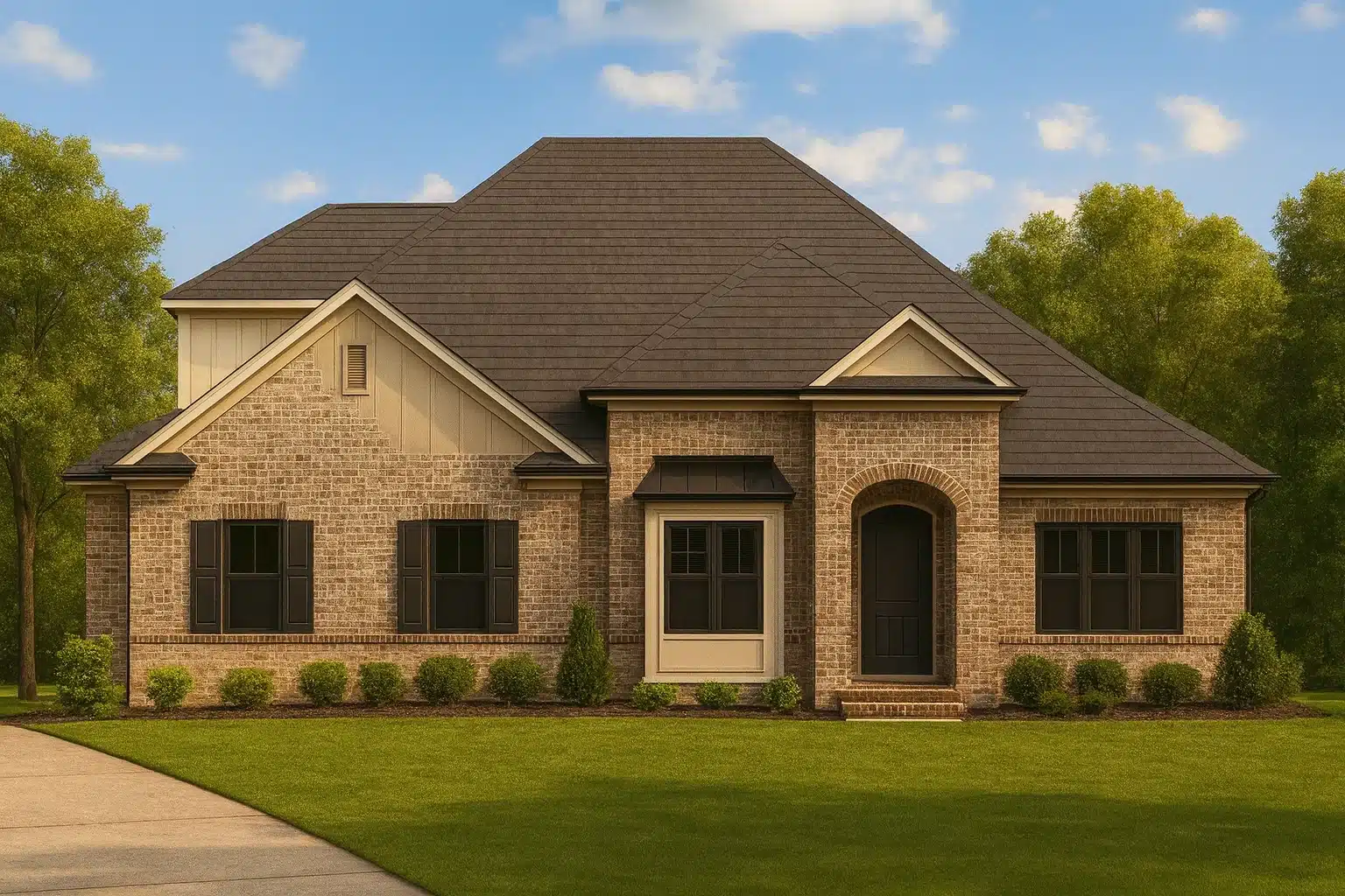 Spacious Home Floor Plan with Blueprints and Modern Designs