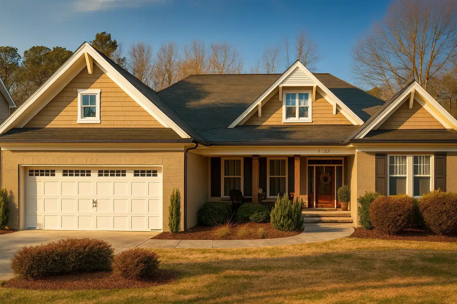 Stunning 2-Story Home Floor Plan with 4 Bedrooms & Craftsman Details