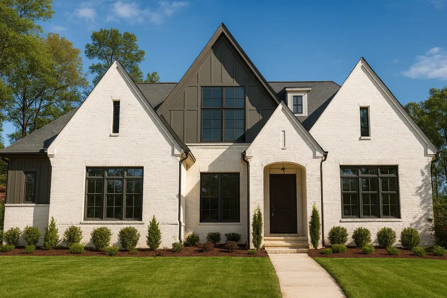 Stunning 2-Story House Plan with Transitional French Country Style