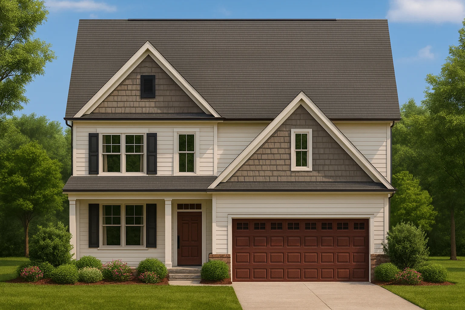 Traditional 3-Story House Plan with Bonus Room and CAD Designs
