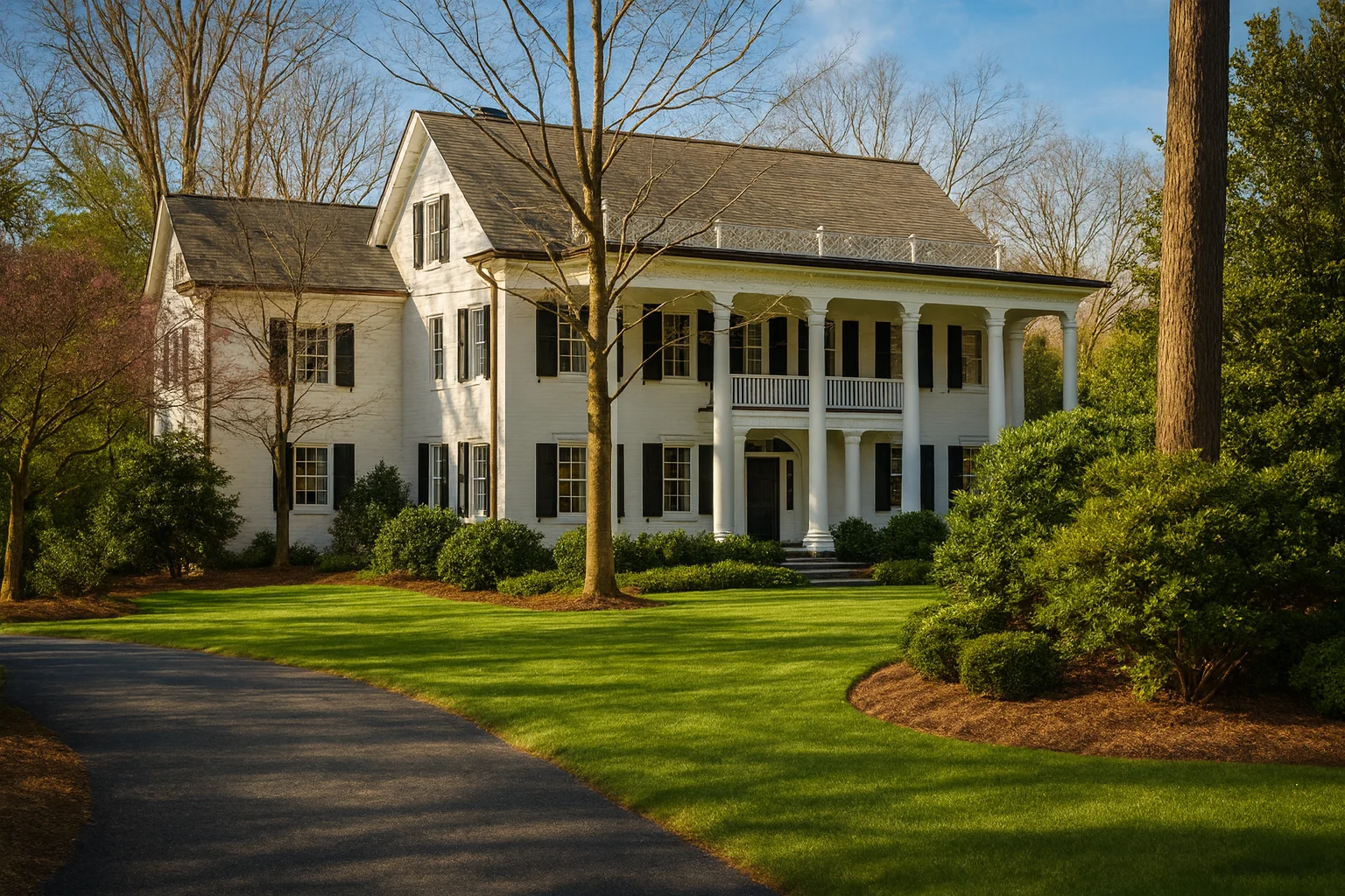 Traditional Colonial Revival house Plans & Blueprints - 6093 Sq Ft