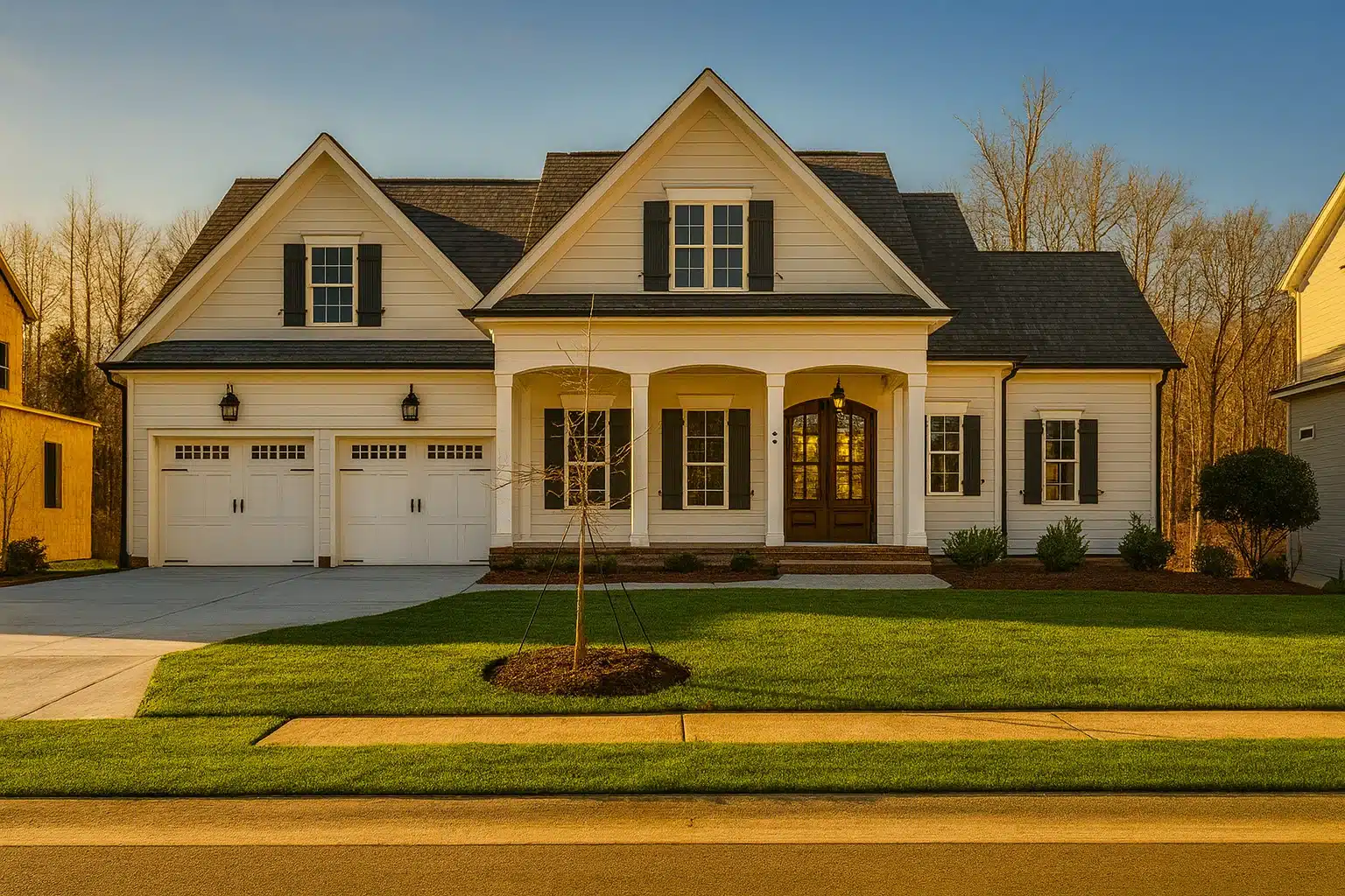 Traditional Craftsman Home Plan with Spacious Floor Designs