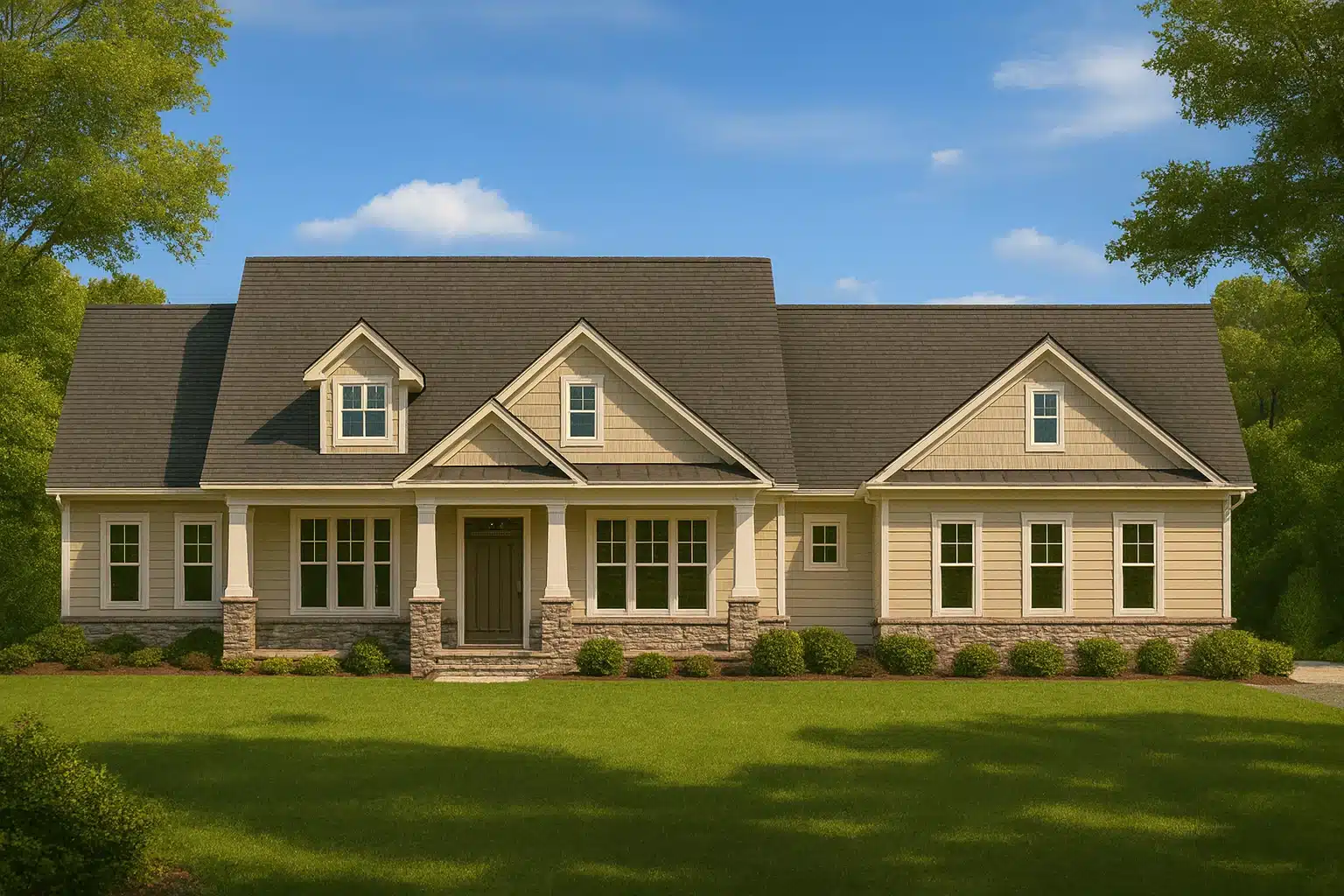 Versatile House Plan with Bonus Room, Workshop & CAD Designs