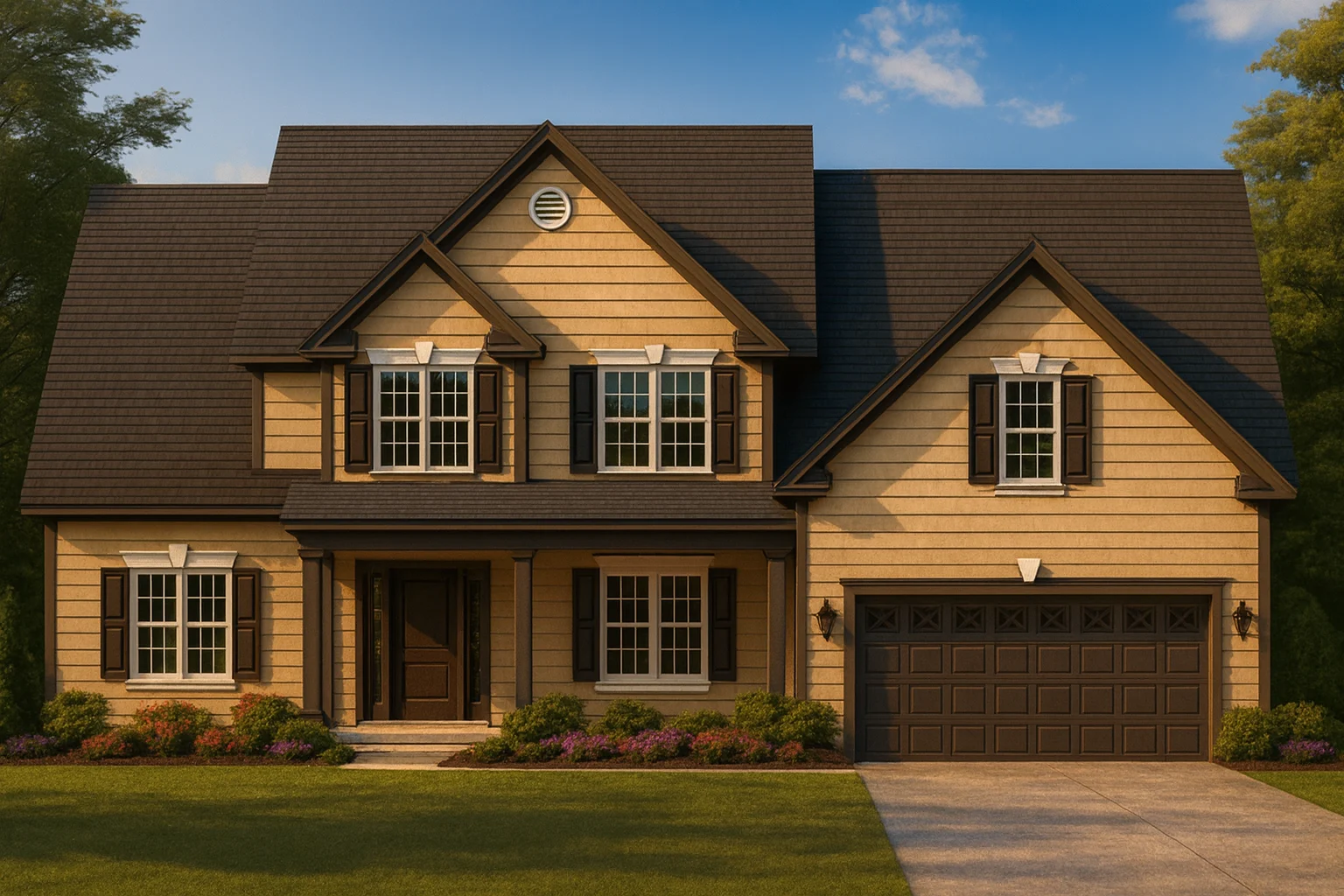 Modern Craftsman Home Plan Detailed Floor Plan And Cad Design