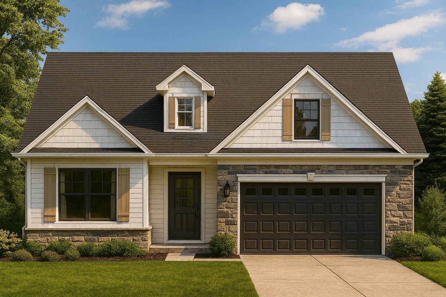 two-story house design with 2,947 heated sq. ft.
