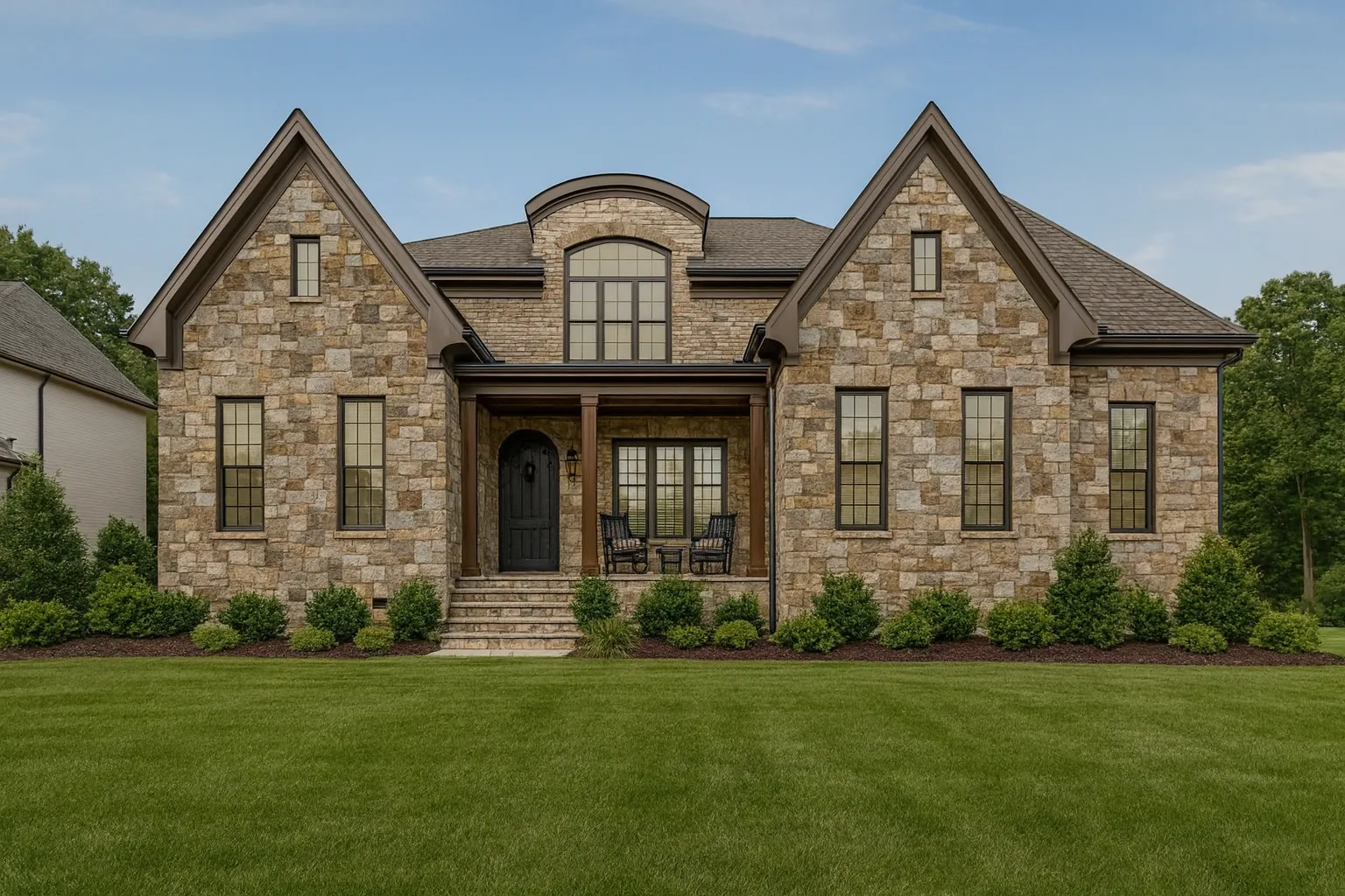 17-1936 HOUSE PLAN - French Country Home Plan - 5-Bed, 4.5-Bath, 3,931 SF